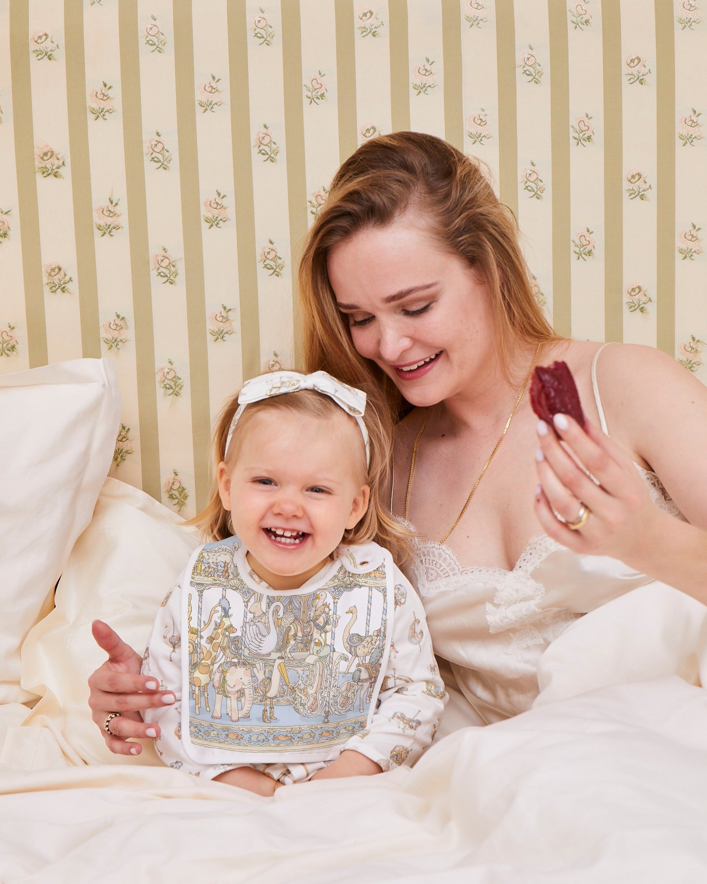 Atelier Choux Paris: Satin bib - French Bedroom