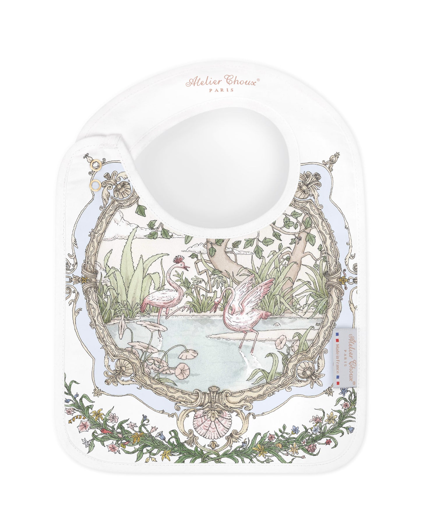 Atelier Choux Paris: Satin Bib Tapestry