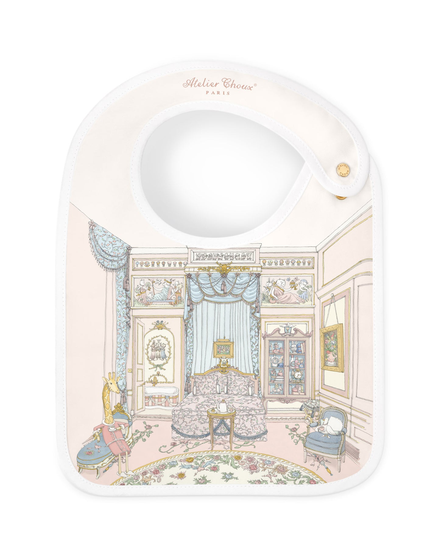 Atelier Choux Paris: Satin bib - French Bedroom