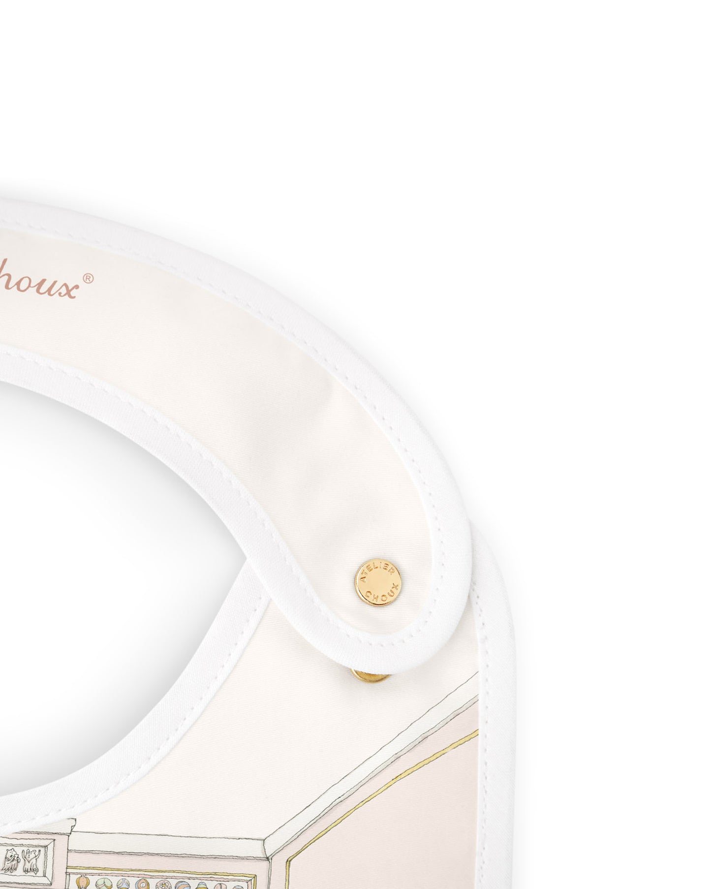 Atelier Choux Paris: Satin bib - French Bedroom