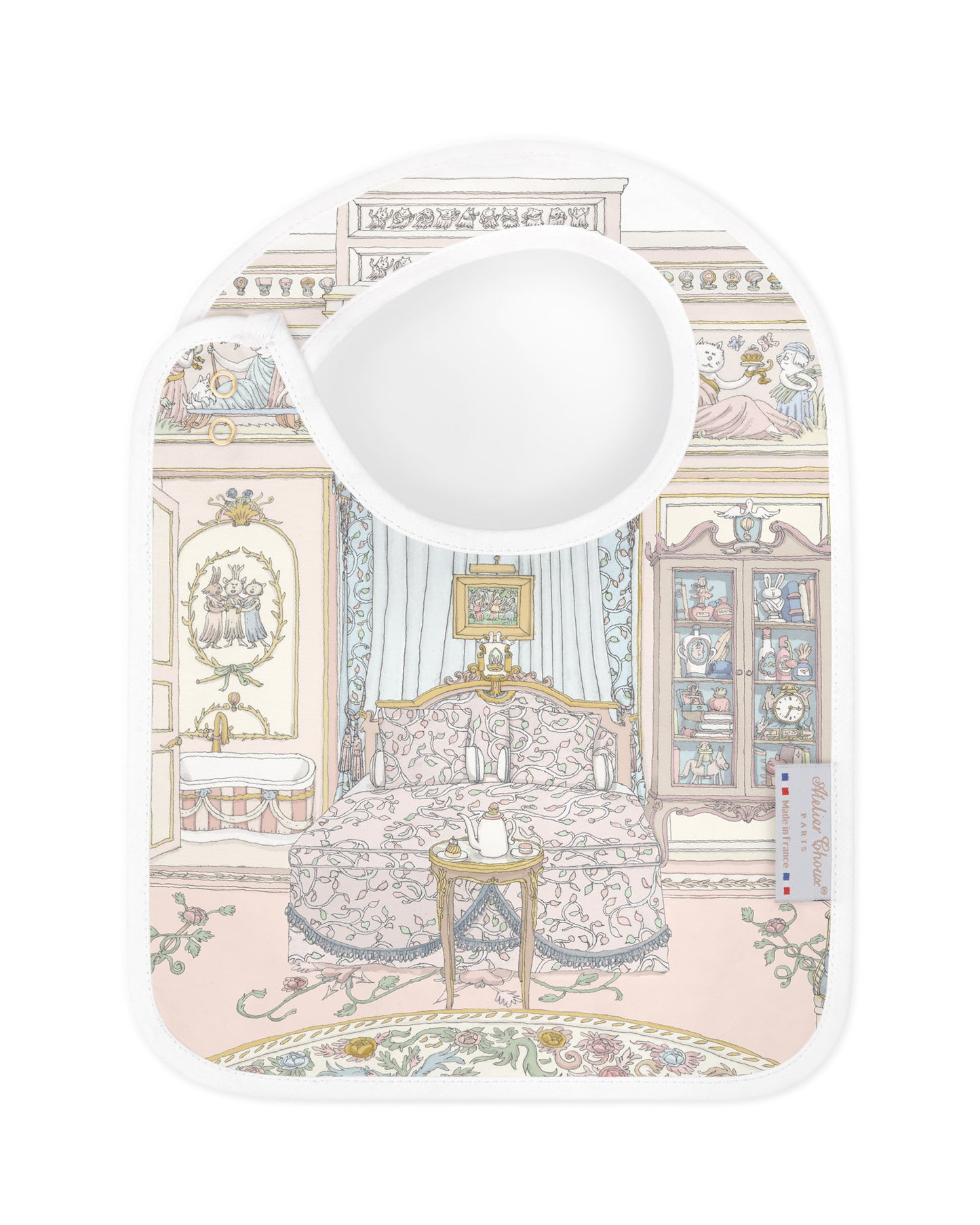 Atelier Choux Paris: Satin bib - French Bedroom