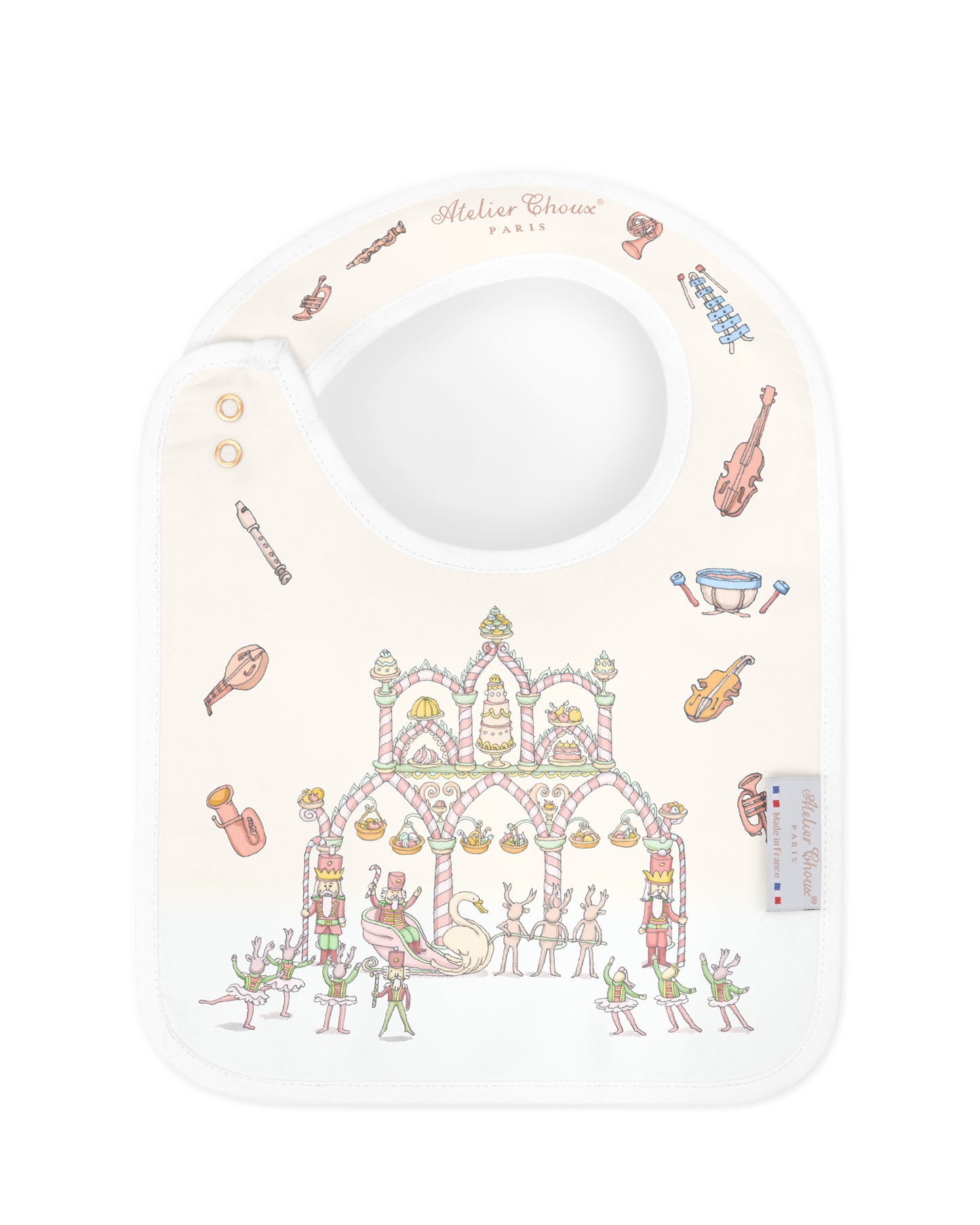Atelier Choux Paris: Satin bib - Opera