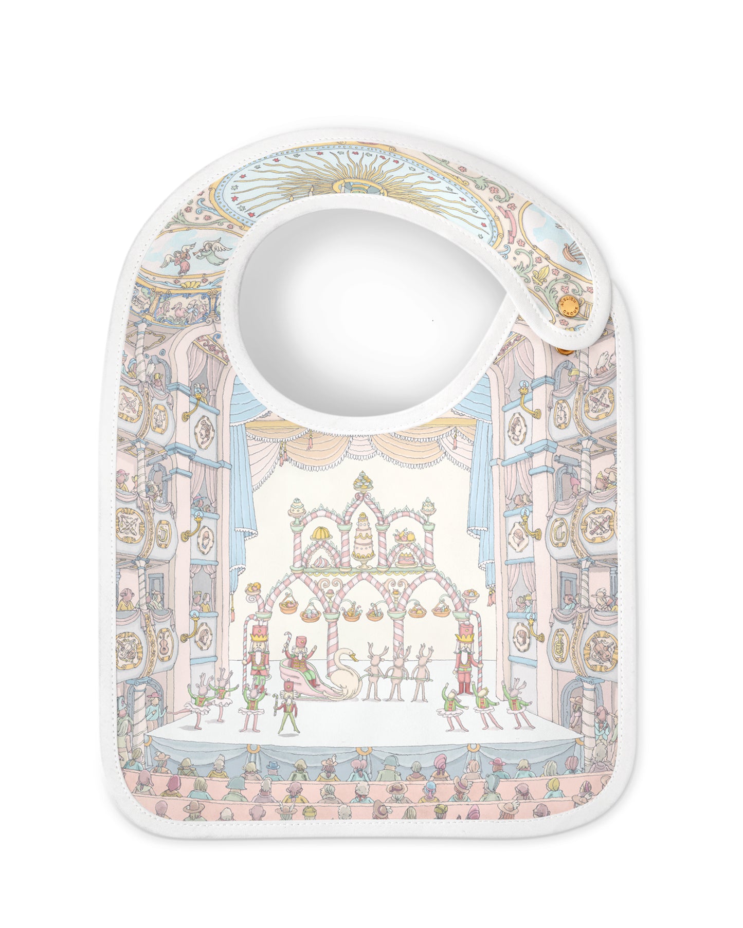 Atelier Choux Paris: Satin bib - Opera