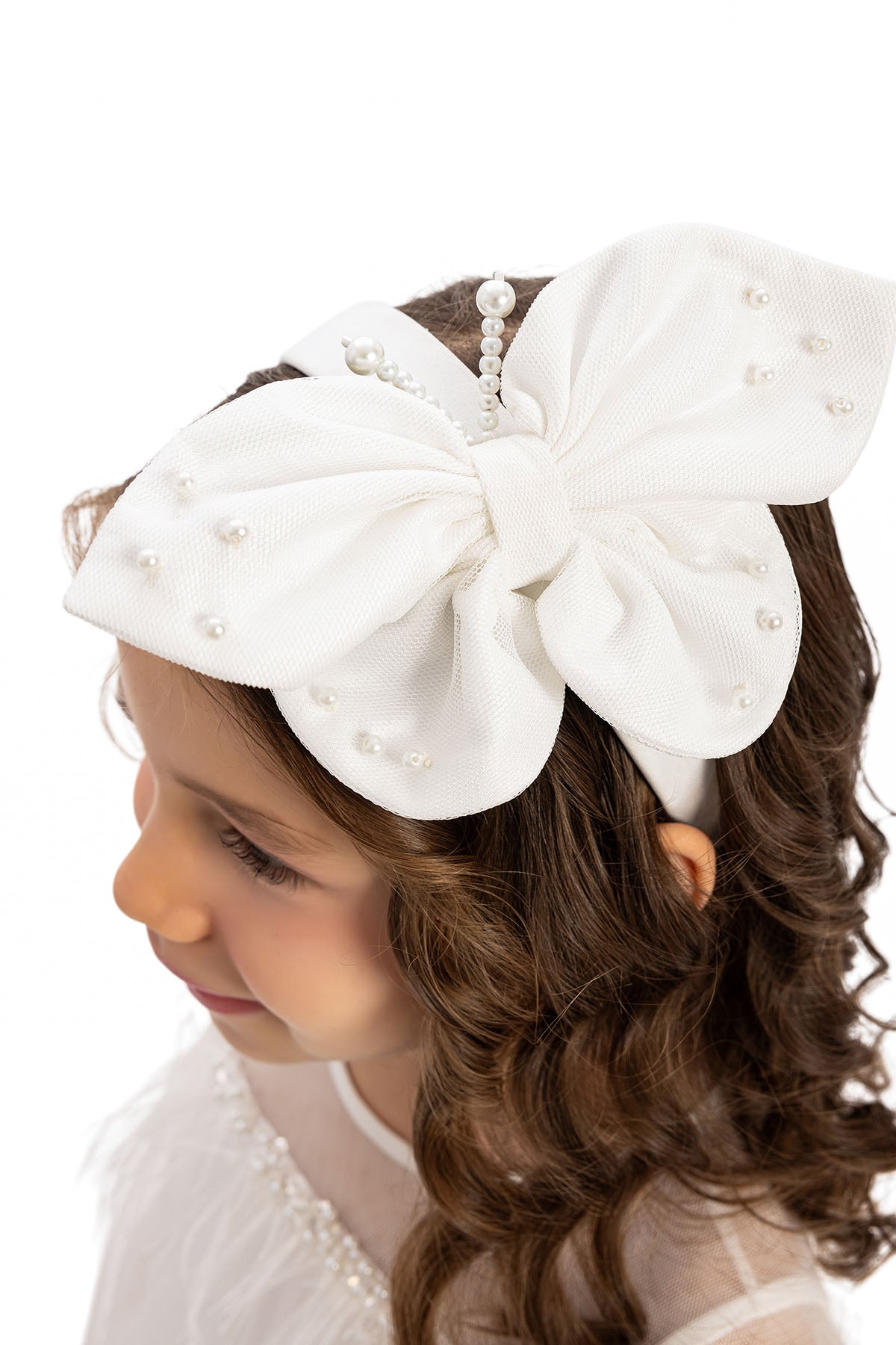 Sofia Baby Butterfly Ivory Tulle Dress