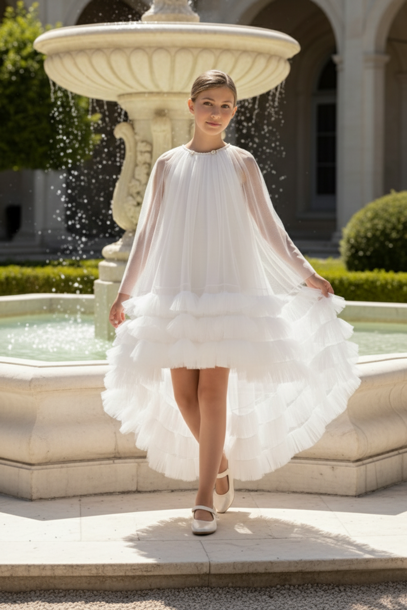 Sofia Baby Royal trail Ivory Dress