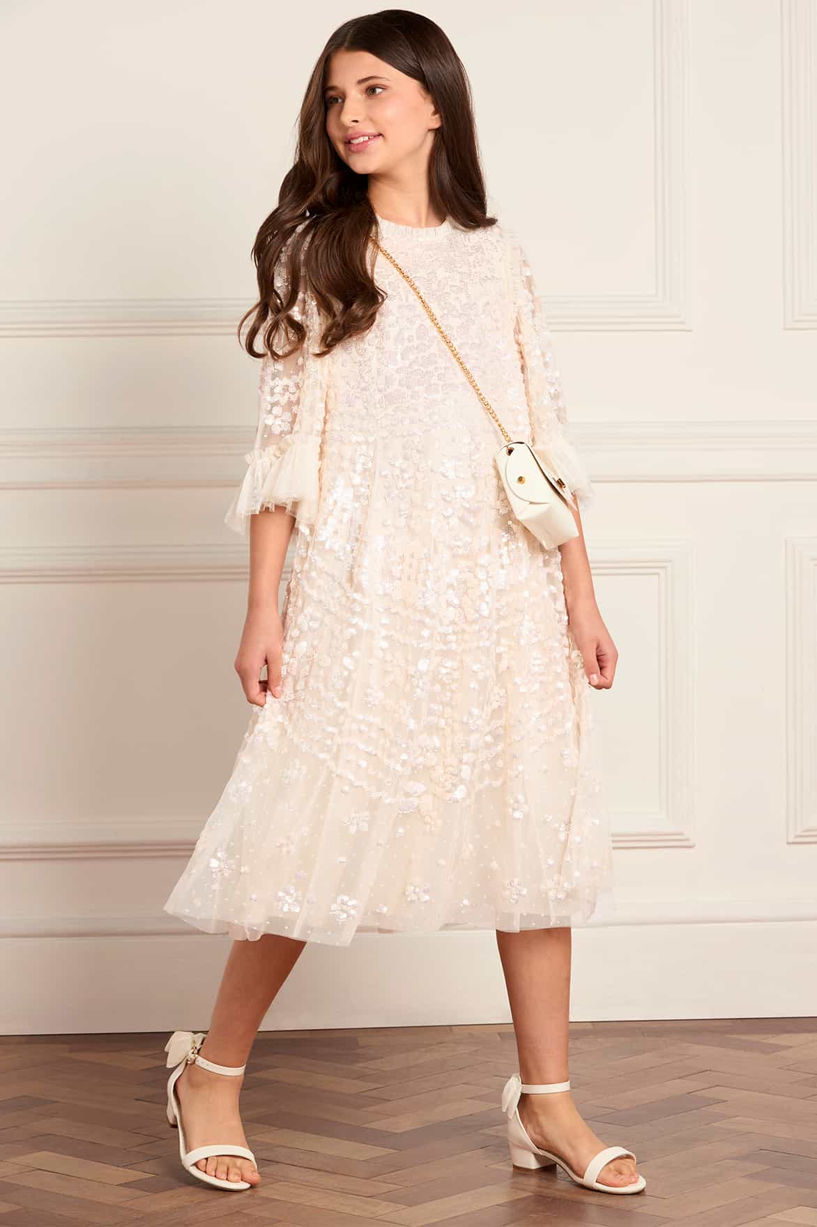 Needle & Thread: ANAIS SEQUIN KIDS DRESS