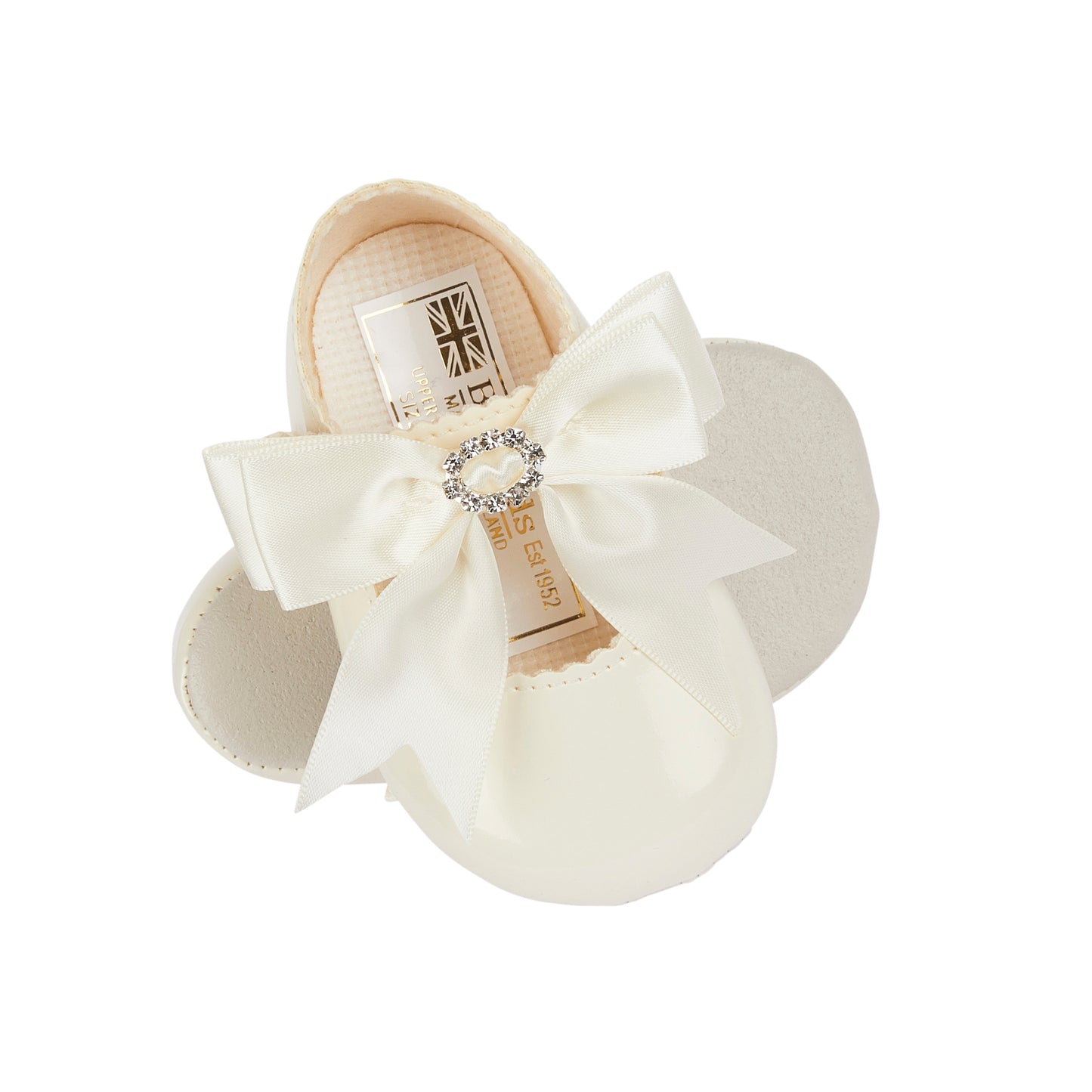 Diamante Patent Pre-Walker Shoes