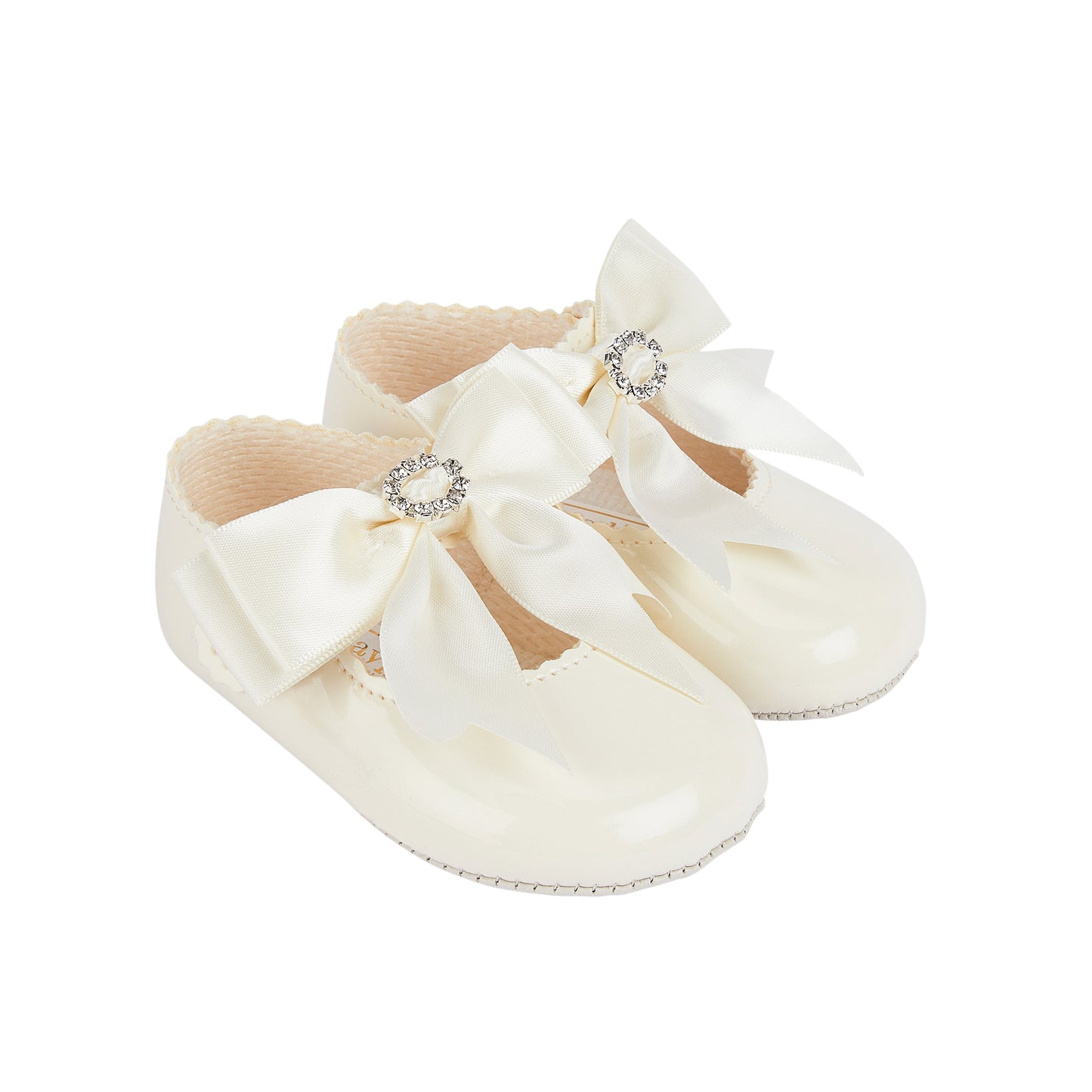 Diamante Patent Pre-Walker Shoes