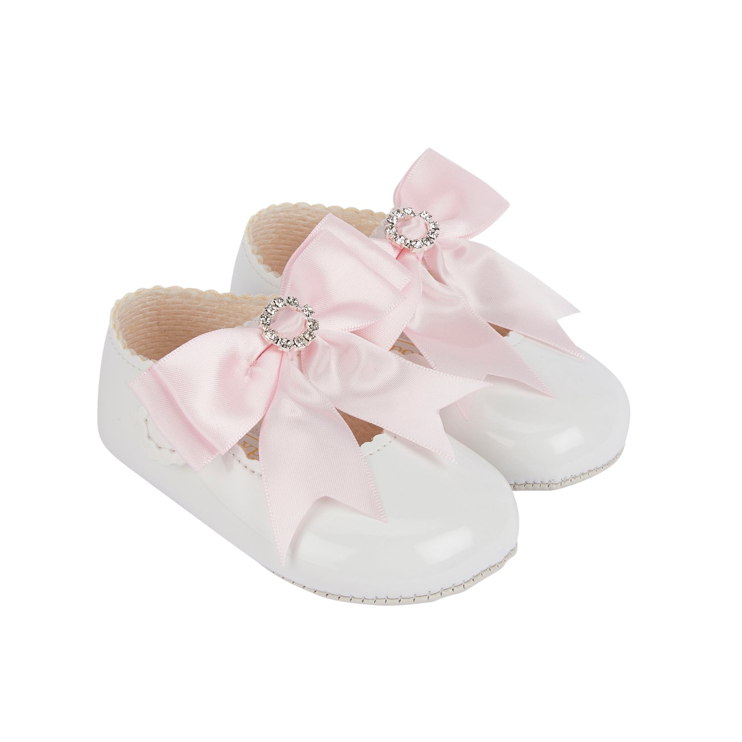 Diamante Patent Pre-Walker Shoes