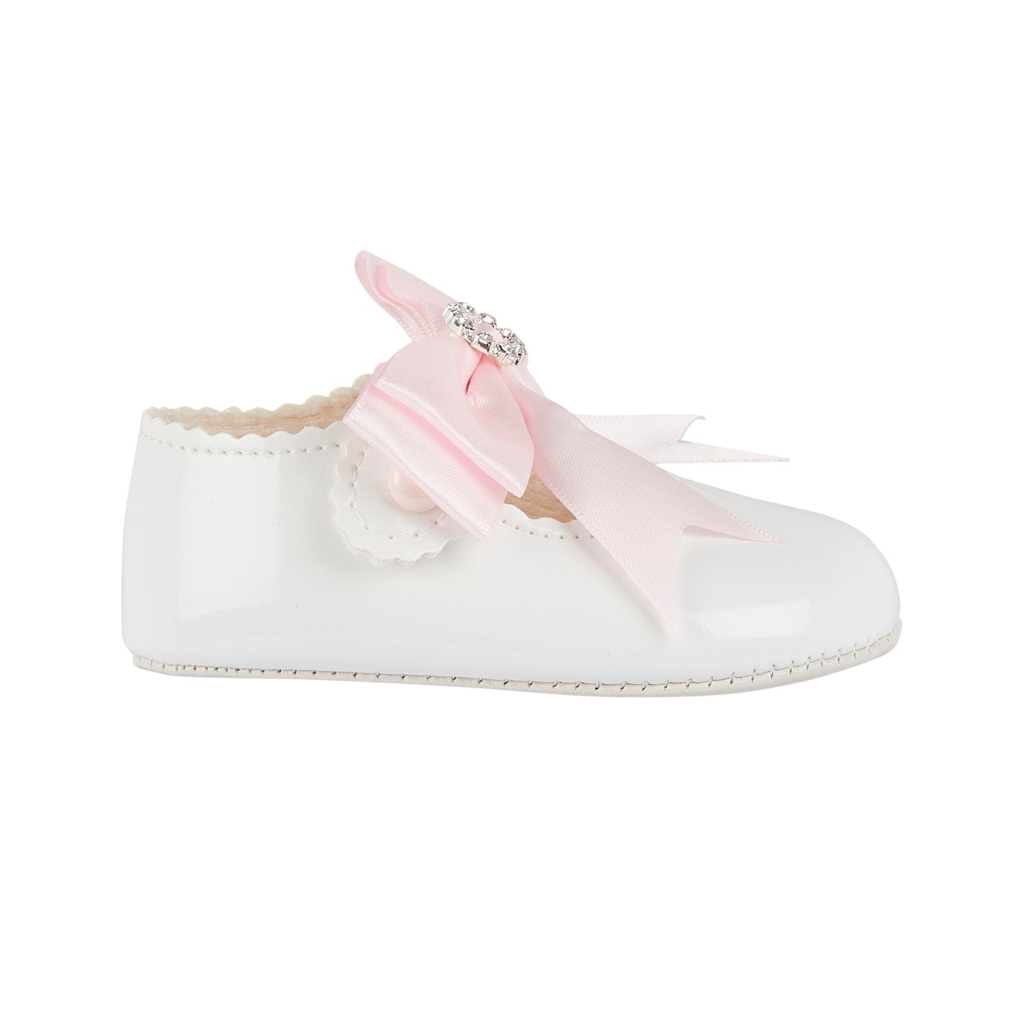 Diamante Patent Pre-Walker Shoes