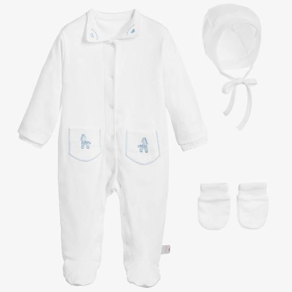 4pcs-Set - Baby Gift-Supima cotton - Boys