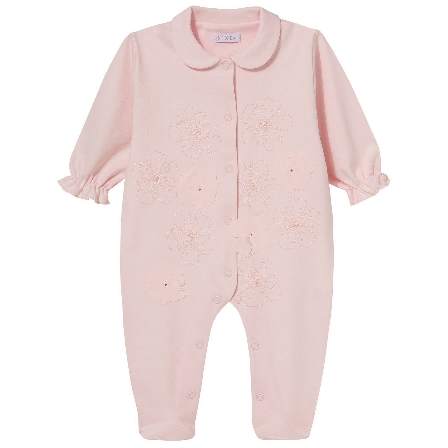 Luxury Collection: Babygrow Unzipped "CARLA"