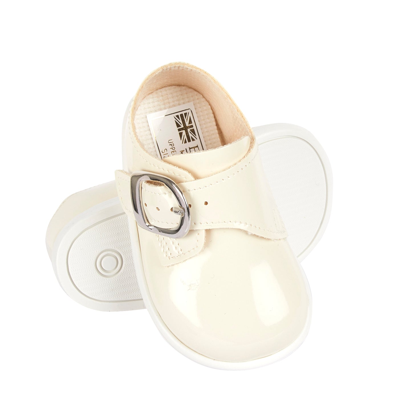 First Walker Patent Buckle up Shoes