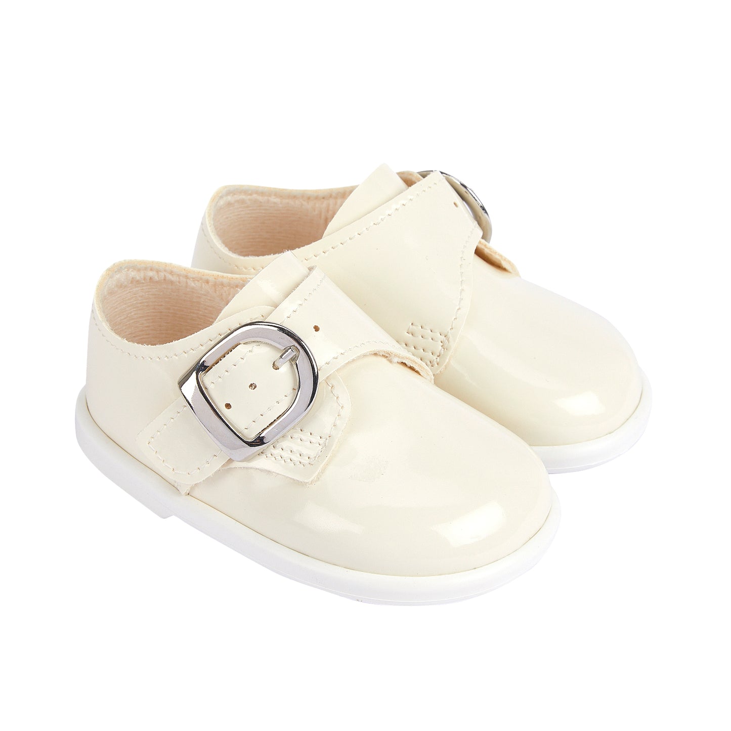 First Walker Patent Buckle up Shoes