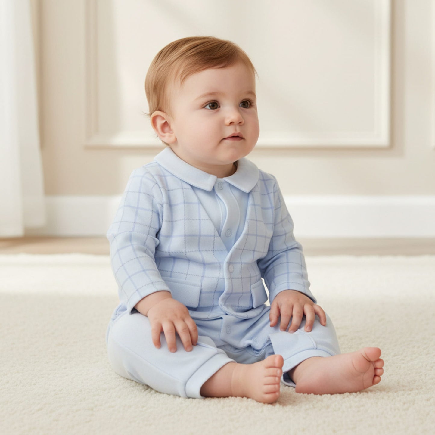 Luxury collection: Babygrow with jacket "MAX"