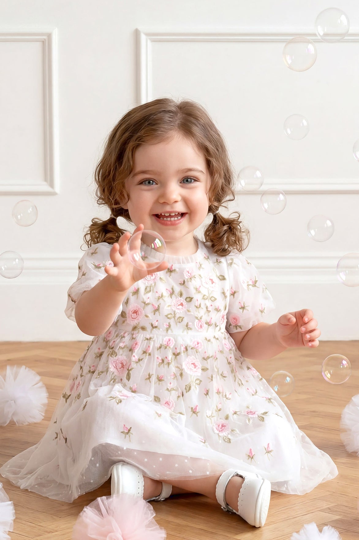 Needle & Thread: ROSE BLOOM BABY DRESS