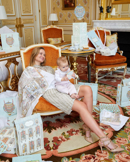 Atelier Choux Paris: Carré - Dollhouse Swaddle