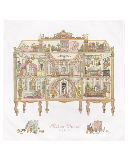 Atelier Choux Paris: Carré - Dollhouse Swaddle