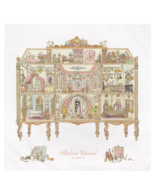 Atelier Choux Paris: Carré - Dollhouse Swaddle