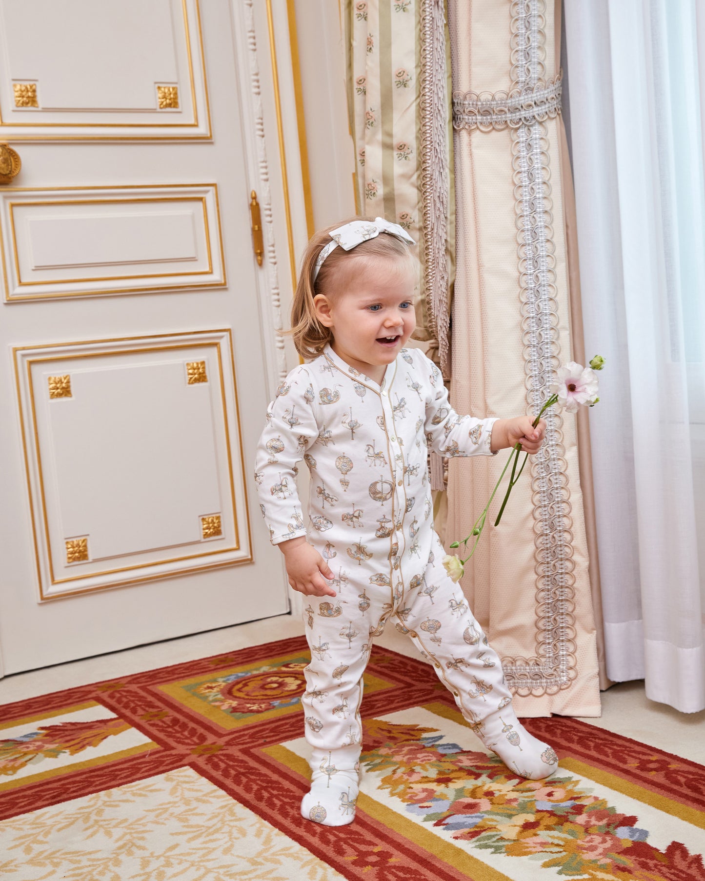 Atelier Choux Paris: Playsuit- Carousel