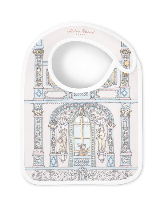 Atelier Choux Paris: Satin bib - Chateau Choux