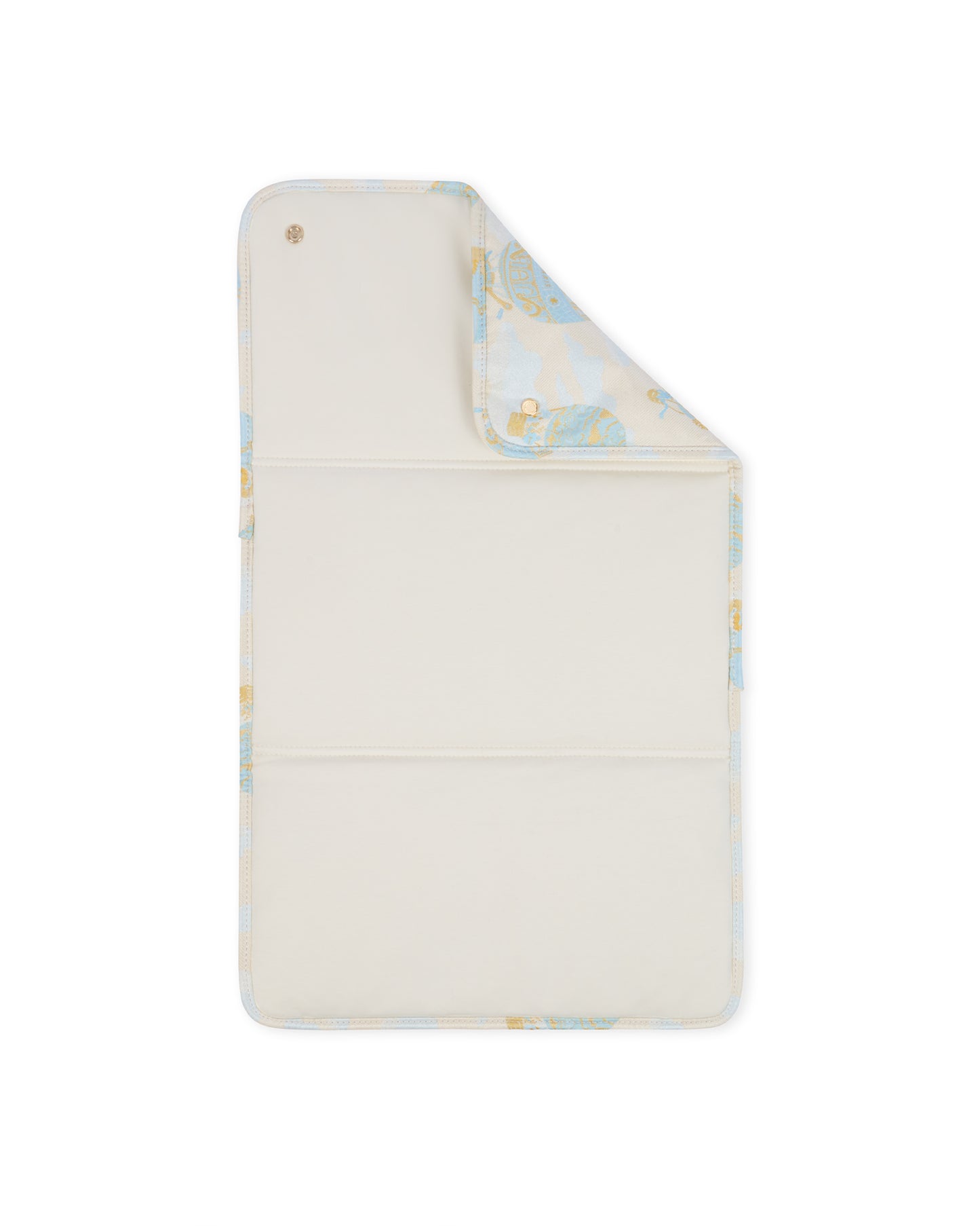 Atelier Choux Paris: Changing Bag- Hot air Balloons Jacquard Blue