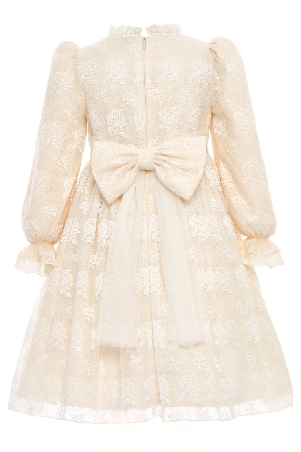 Sofia Baby Vintage Lace Dress-Ivory