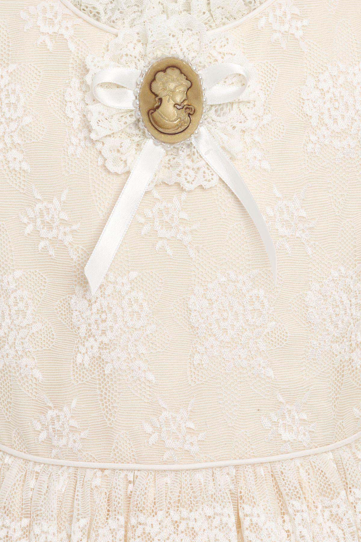 Sofia Baby Vintage Lace Dress-Ivory