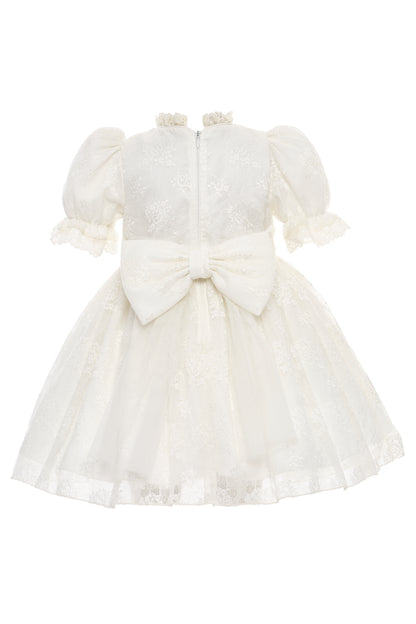 Sofia Baby Vintage Lace Dress-Ivory