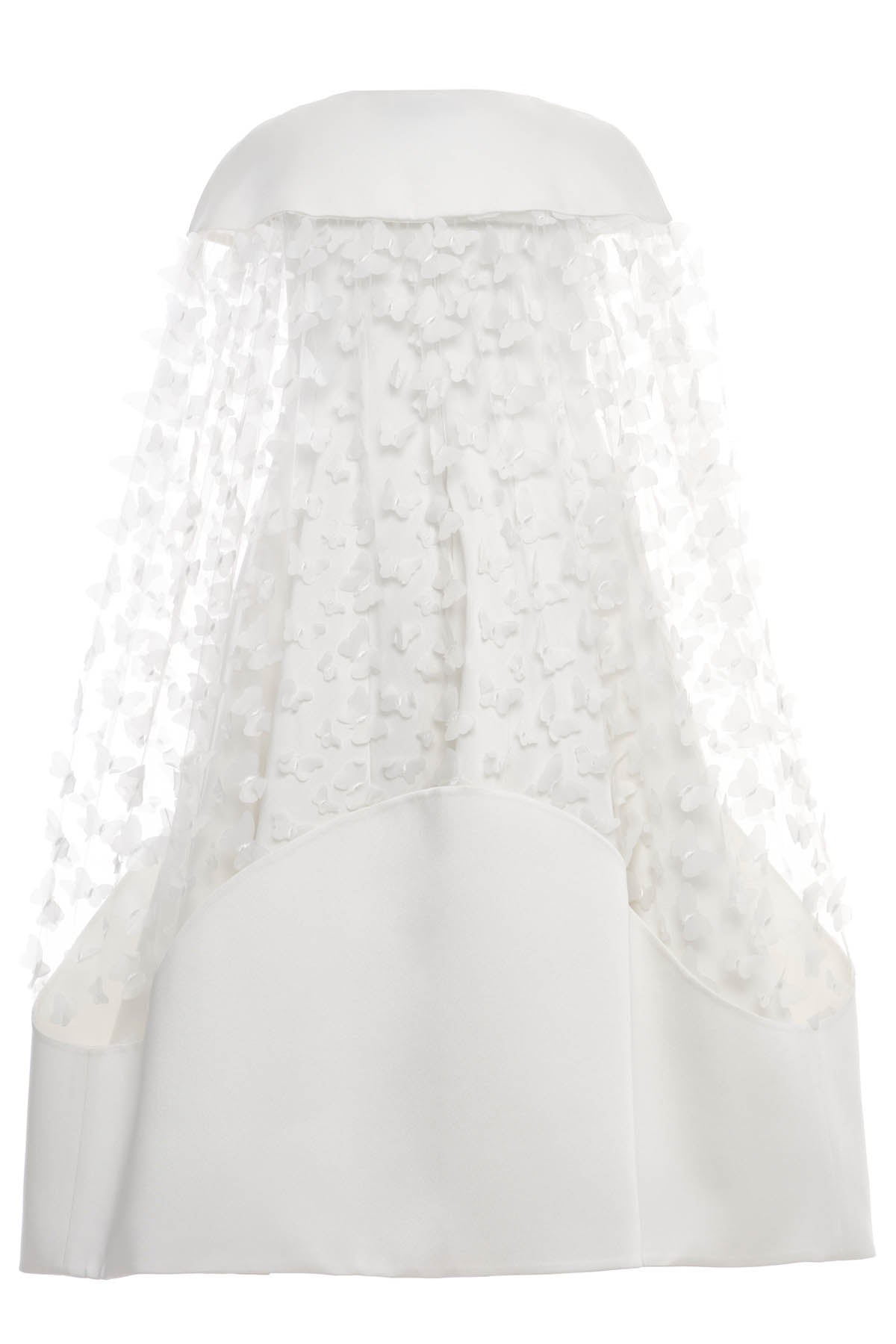 Sofia Baby Occasions: White Tulle Butterfly Cape Dress