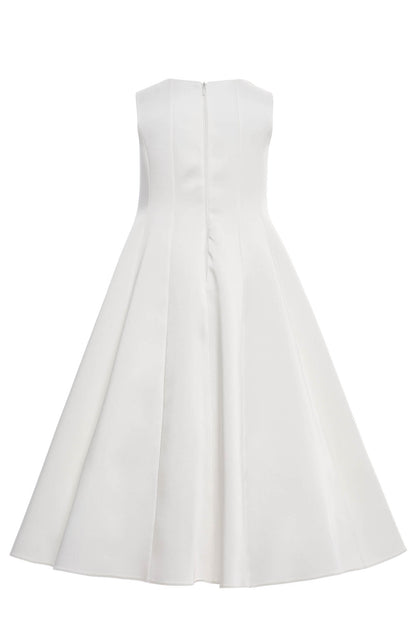 Sofia Baby Occasions: White Tulle Butterfly Cape Dress