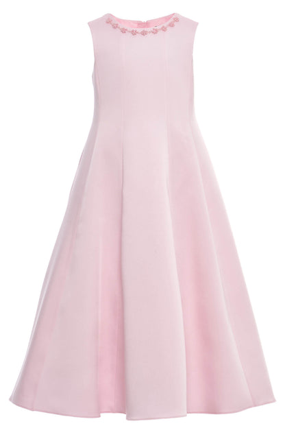 Sofia Baby Occasions: Pale Pink Tulle Butterfly Cape Dress