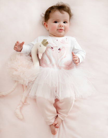 Luxury Collection: Babygrow with tulle "ALI" Pink