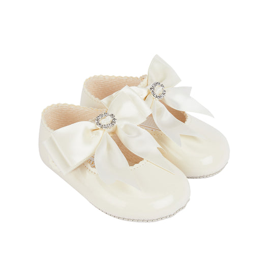 Diamante Patent Pre-Walker Shoes