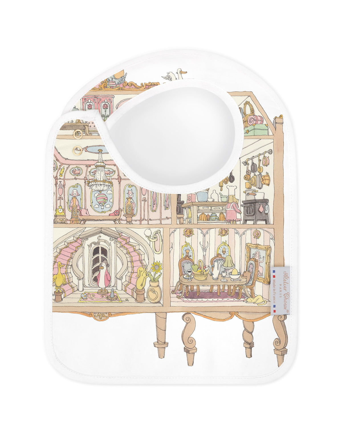 Atelier Choux Paris: Satin Bib Dollhouse
