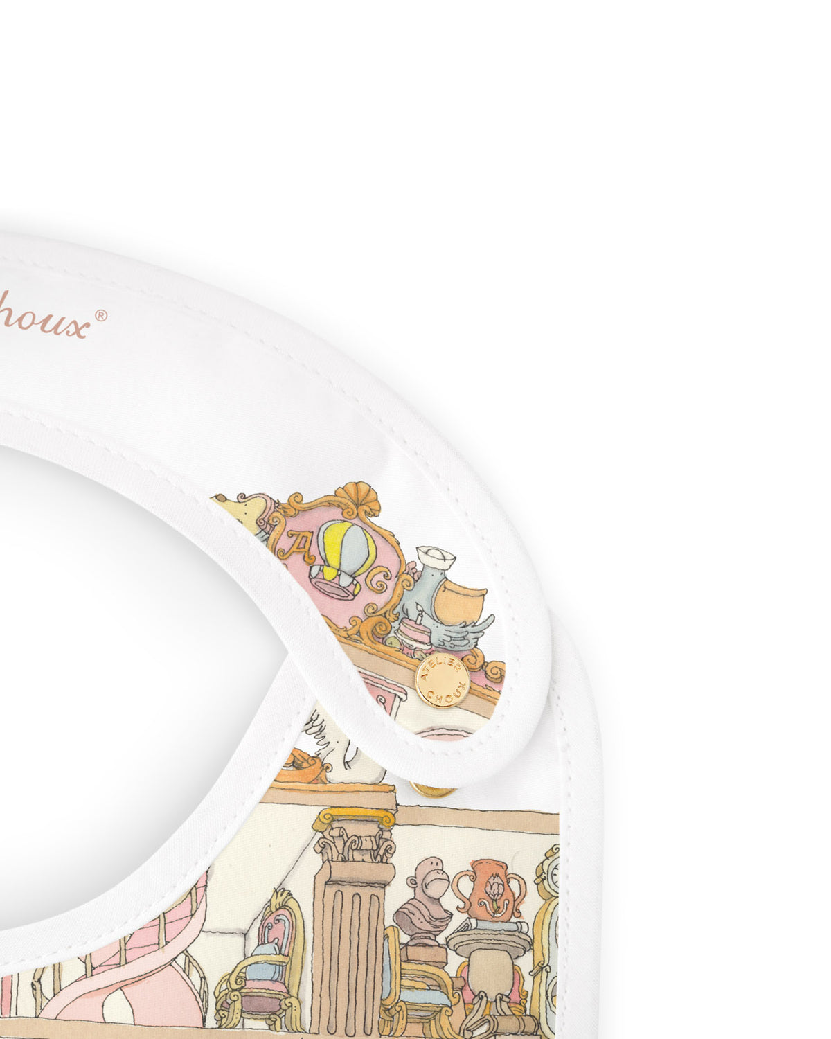 Atelier Choux Paris: Satin Bib Dollhouse