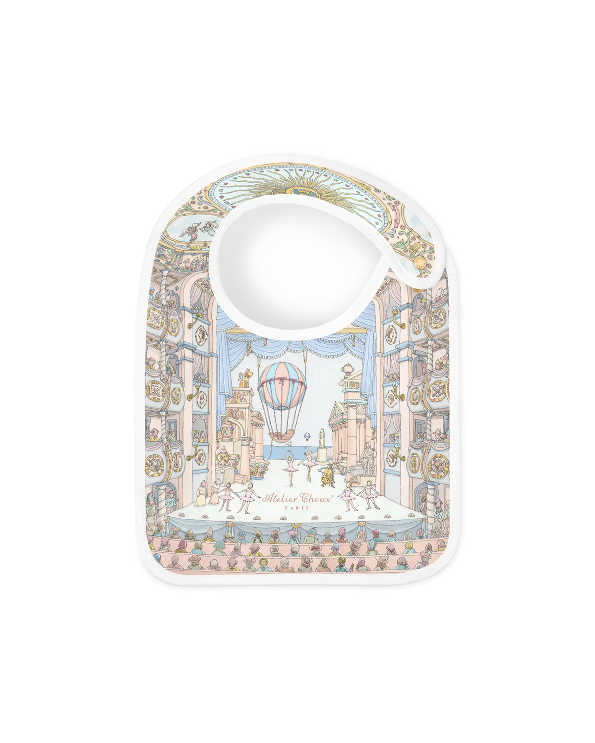 Atelier Choux Paris: Satin Bib Ballet de Paris