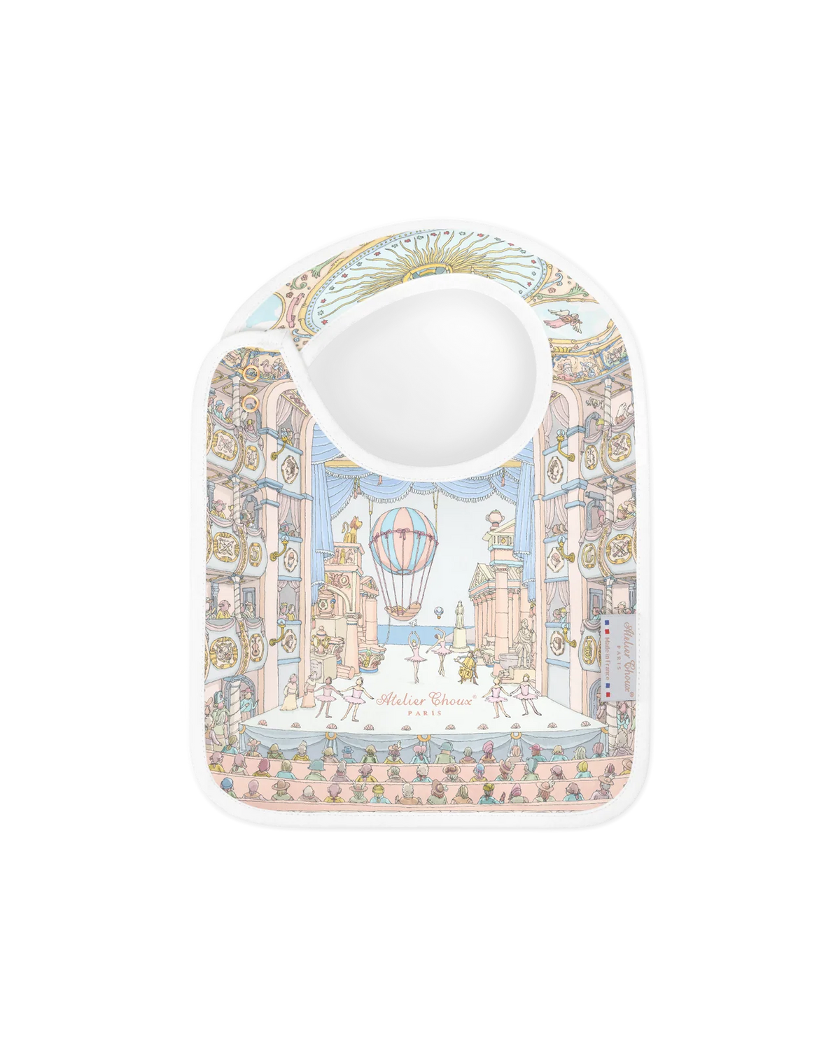 Atelier Choux Paris: Satin Bib Ballet de Paris