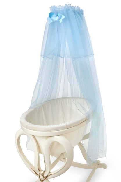 LUXURY TULLE CANOPY ROYALTY BLUE with STAND