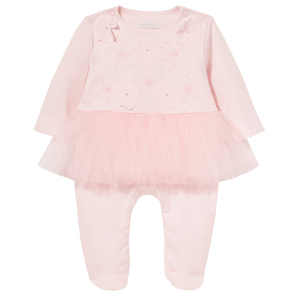 Luxury Collection: Babygrow with tulle "CARLA"