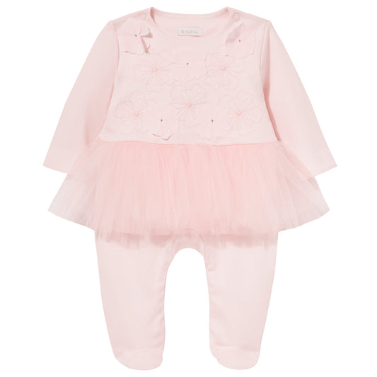 Luxury Collection: Babygrow with tulle "CARLA"