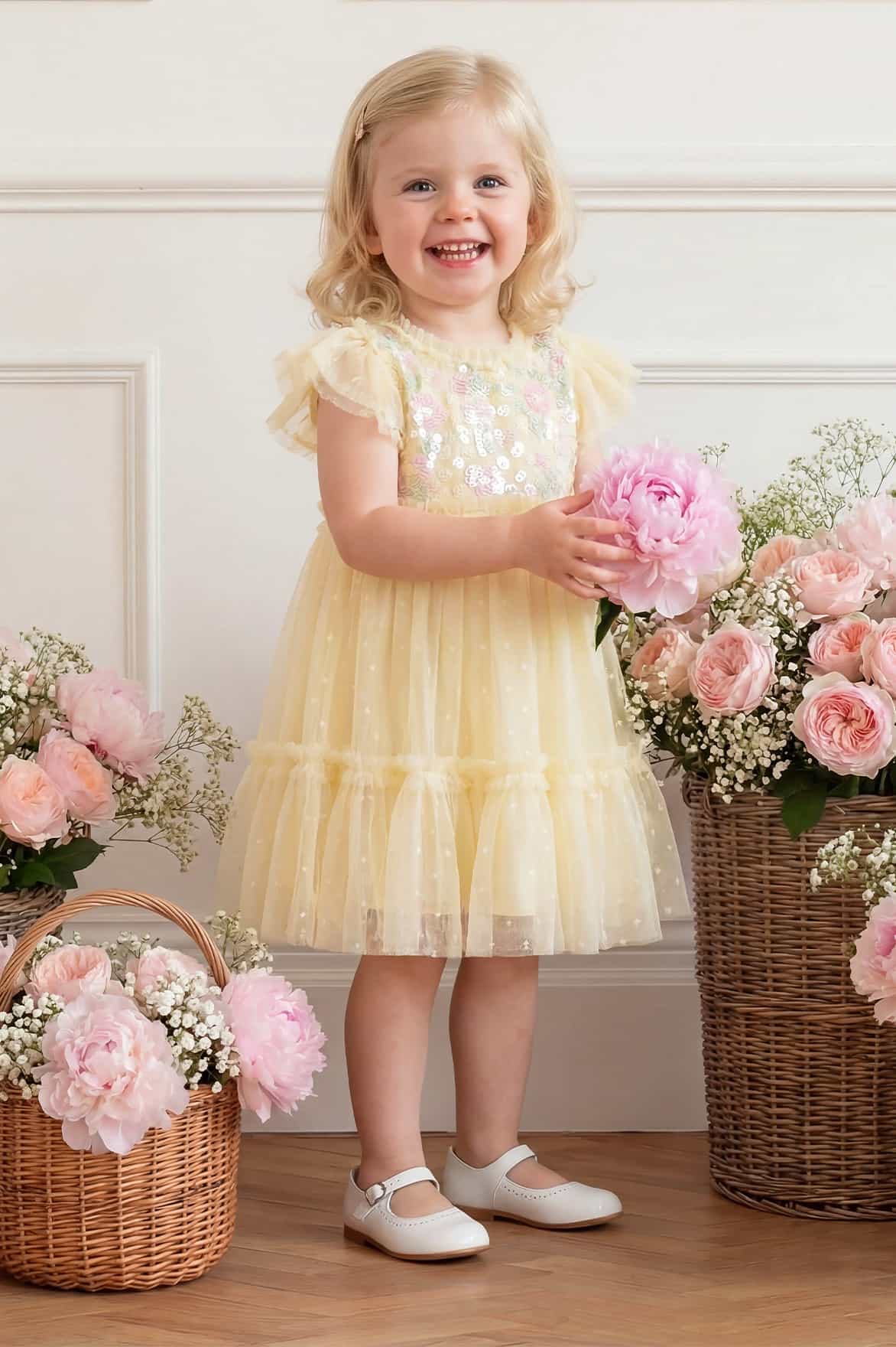 Needle & Thread: CONFETTI BODICE BABY DRESS