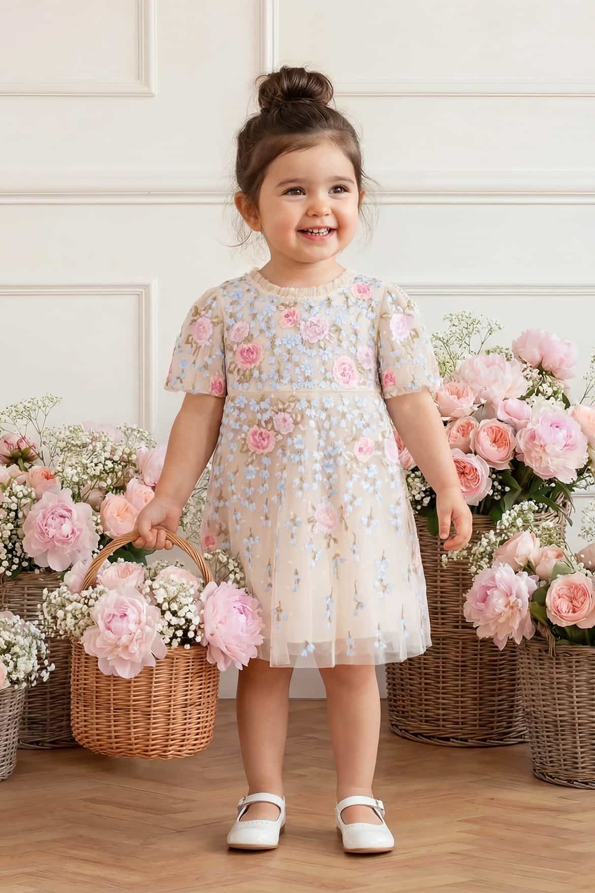 Needle & Thread: CRESSIDA EMBROIDERY BABY DRESS