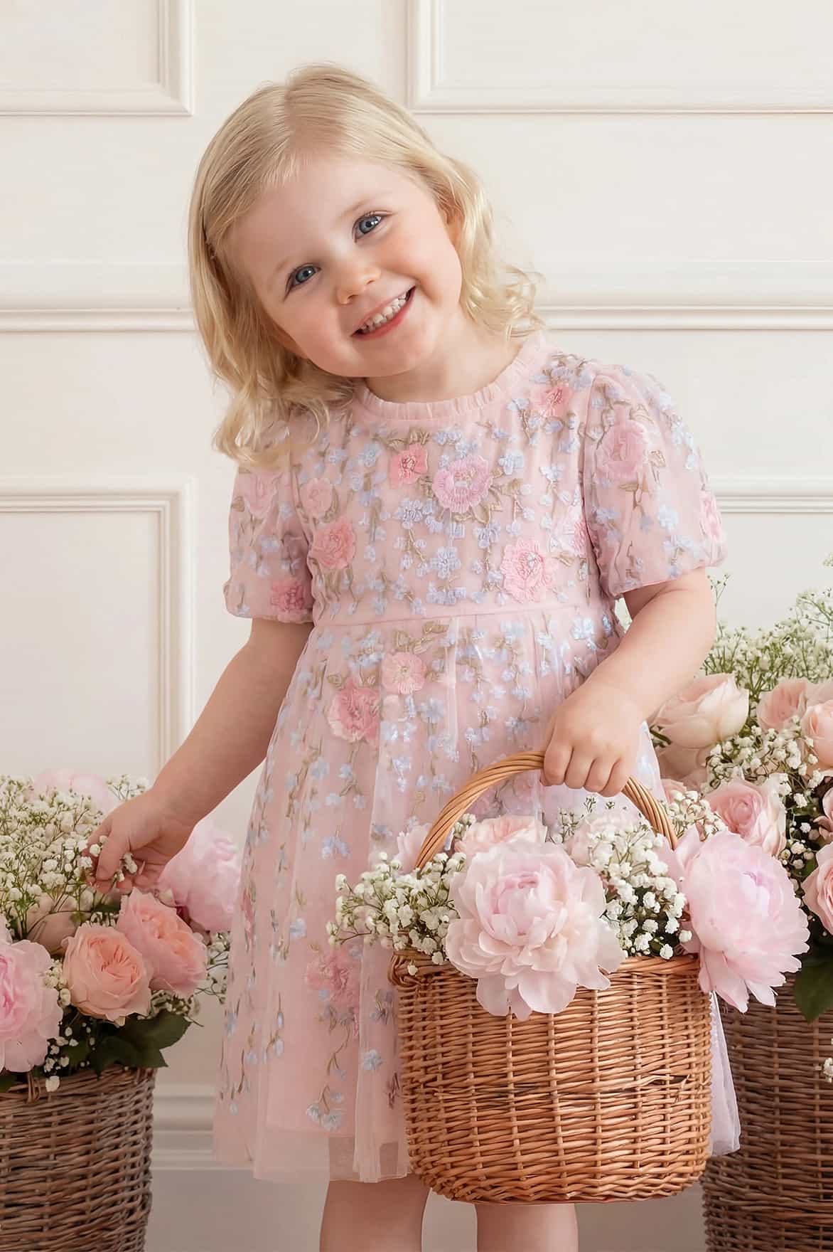 Needle & Thread: CRESSIDA EMBROIDERY BABY DRESS