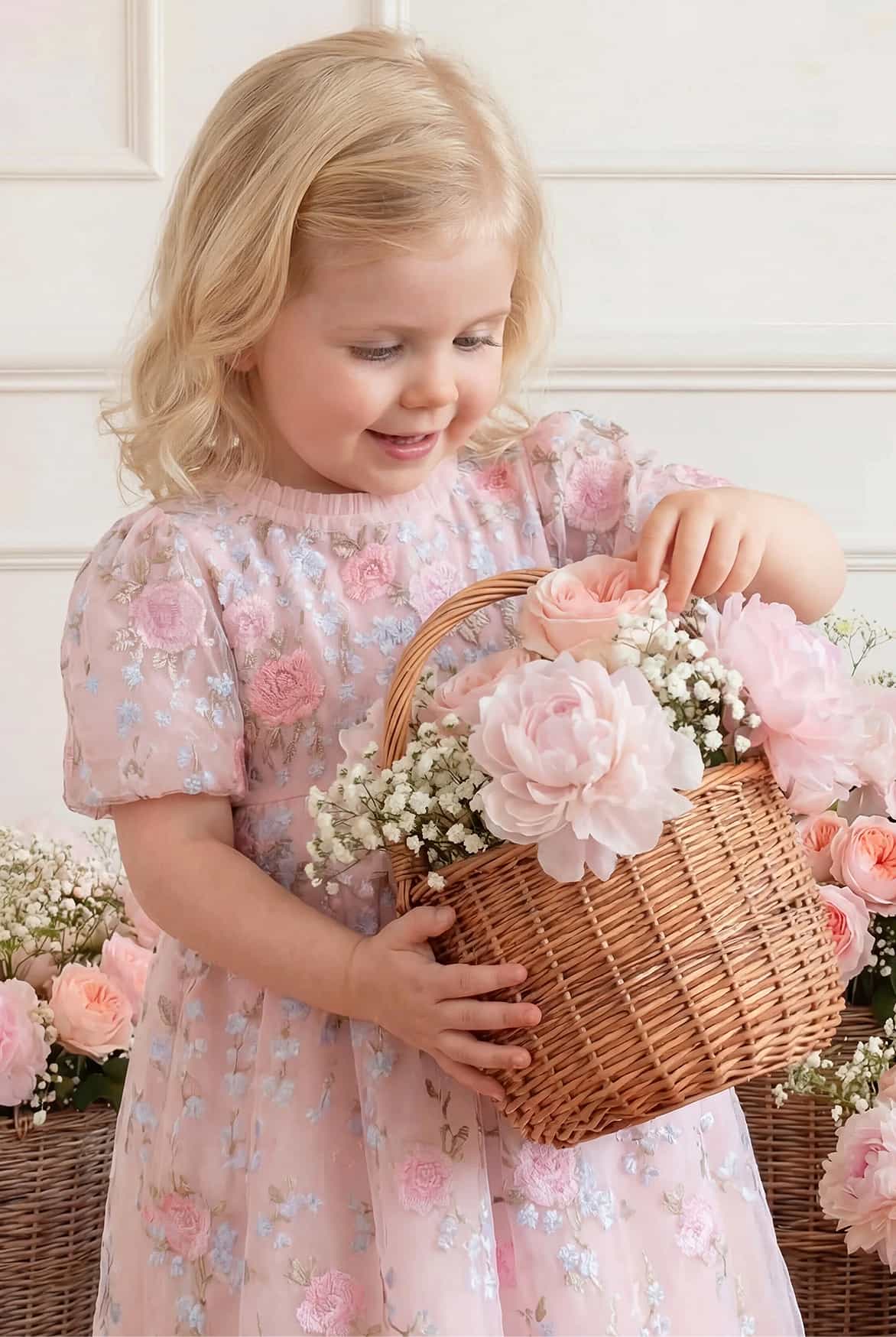 Needle & Thread: CRESSIDA EMBROIDERY BABY DRESS