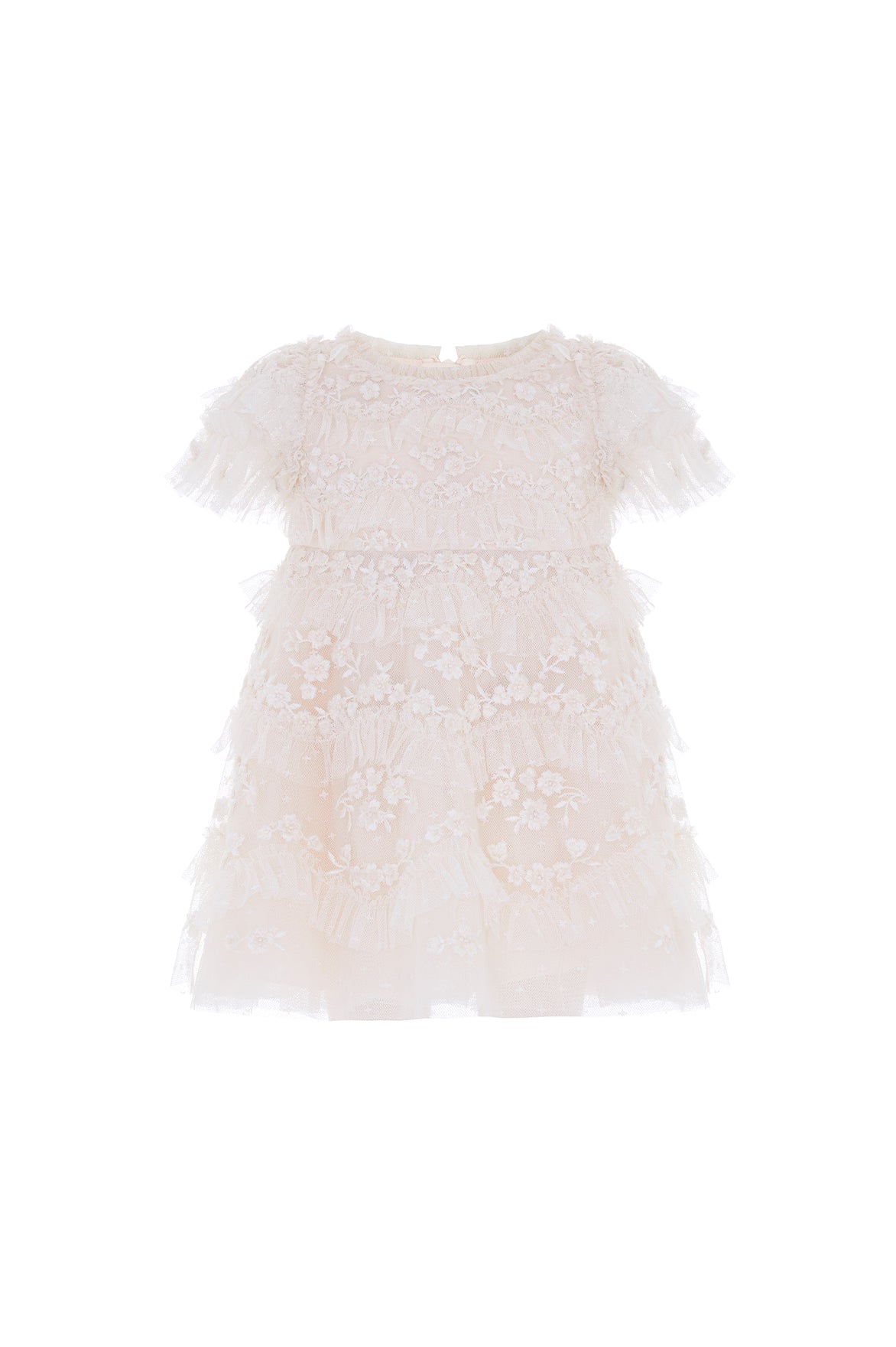 Needle & Thread :DAISY WAVE BABY DRESS CREAM
