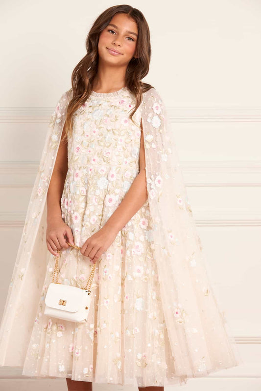 Needle & Thread: Ethereal Blooms Cape Kids Dress