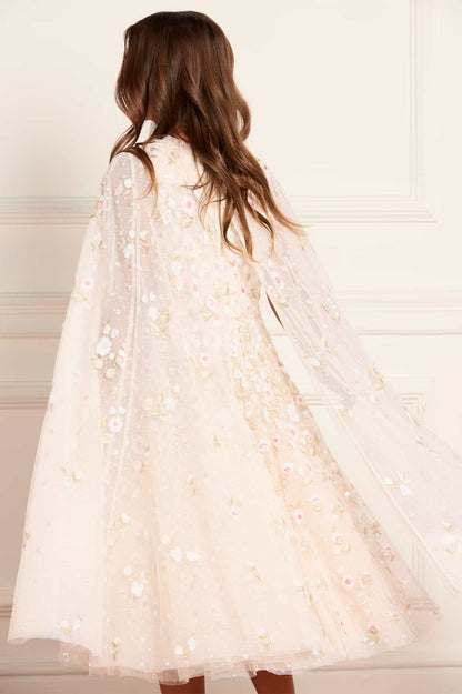 Needle & Thread: Ethereal Blooms Cape Kids Dress