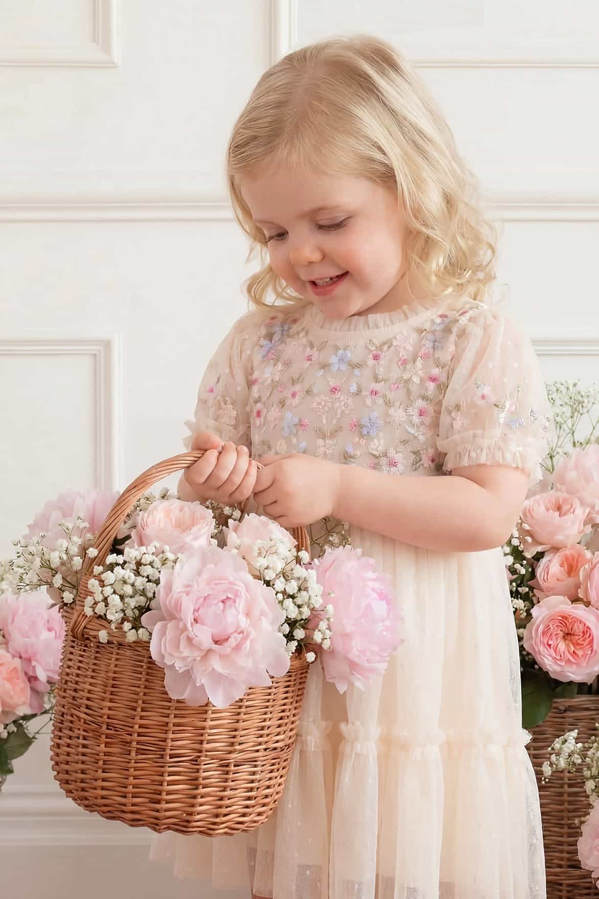 Needle & Thread: GARLAND RIBBON BODICE BABY DRESS