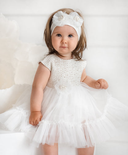 Luxury collection: Short Sleeve Dress "GISELLE"